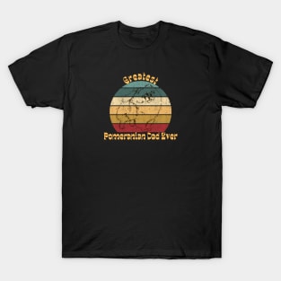 Greatest Pomeranian Dad T-Shirt